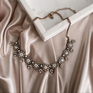 Glam Rhinestone Gem Necklace